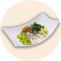 Poke de Pez mantequilla