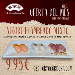 NIGIRI FLAMBEADO MIXTO