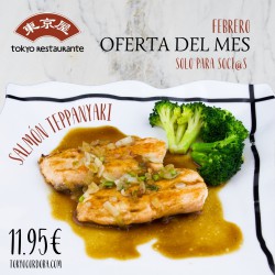 Salmón Teppanyaki
